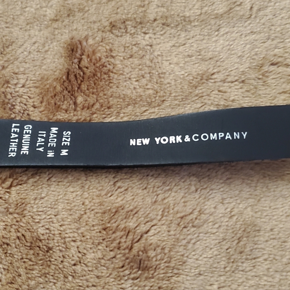 Black Suede Rodeo Boho Genuine Leather Belt Medium Made In Italy - Picture 6 of 13
